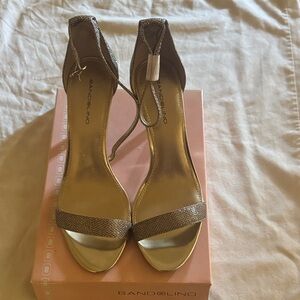 Bandolino Women's Metallic silver Heels